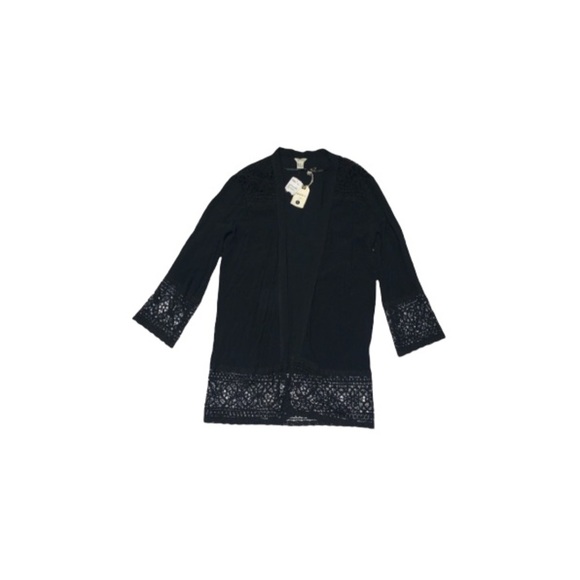🆕 Forever 21 Black Cardigan - Women’s Size Small - Picture 1 of 8